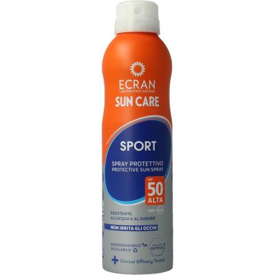 Ecran Sun milk spray invisible sport 250 Milliliter - In de zon