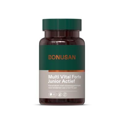 Bonusan Multi Vital forte junior actief 30kt - Vitamine multi