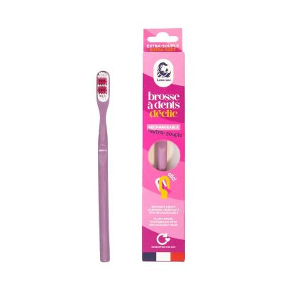 Lamazuna Toothbrush extra soft lilac 1 stuk - Tandenborstel