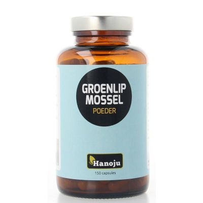 Hanoju Groenlipmossel 150 capsules - Overige vitaminen/mineralen