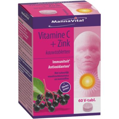 Mannavital Vitamine C plus zink