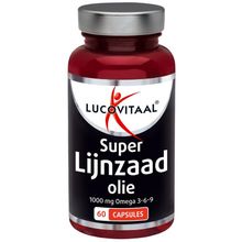 Foto van Lucovitaal Lijnzaadolie