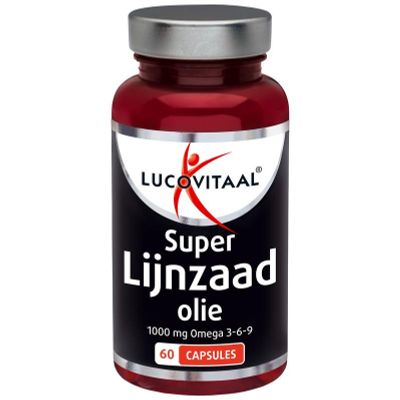 Lucovitaal Lijnzaadolie 60 capsules - Vetzuren