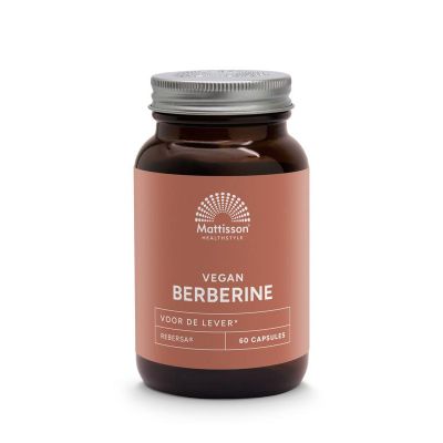 Mattisson Berberine 500mg Rebersa Mattisson Berberine 500mg Rebersa 60 capsules - Overige vitaminen/mineralen