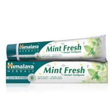 Foto van Himalaya Mint fresh kruiden tandpasta