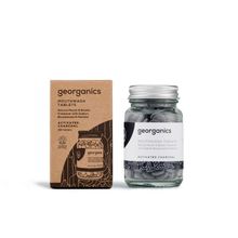 Foto van Georganics Mouthwash tablets activated charcoal