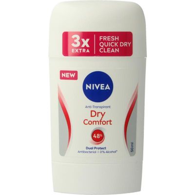 Nivea Deo dry comfort stick female 50 Milliliter - Deodorant