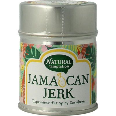 Nat Temptation Jamaican jerk blikje bio 40 gram - Kruiden
