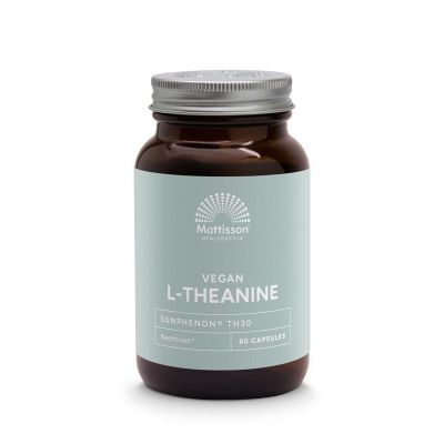 Mattisson L-Theanine 200 mg sunphenon Mattisson L-Theanine 200 mg sunphenon 60 vegicaps - Aminozuren