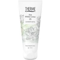 Therme Zen white lotus shower satin