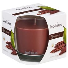 Foto van Bolsius Geurglas 95/95 true scents oud wood