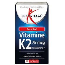 Foto van Lucovitaal Vitamine K2 75mcg