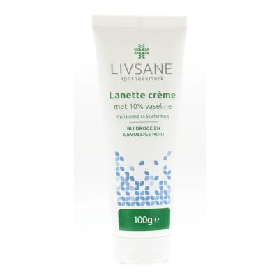 Foto van Livsane Lanette creme + 10% vaseline