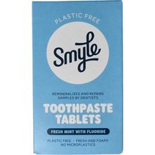 Foto van Smyle Tandpasta tabletten met fluoride navul