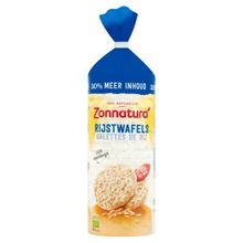 Foto van Zonnatura Rijstwafel naturel bio