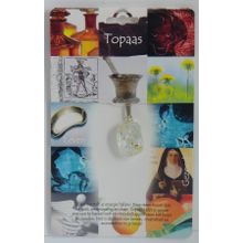 Foto van Hanger gezondheidssteen topaas