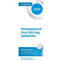 Linn Pharma Paracetamol rond 500mg