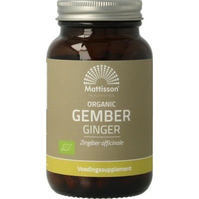 Mattisson Gember Bio 120 vcaps - Fytotherapie
