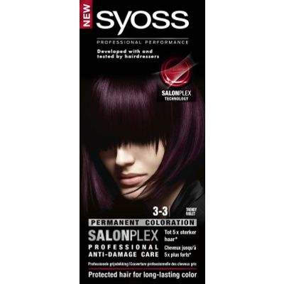 Syoss Color baseline 3-3 trendy violet haarverf