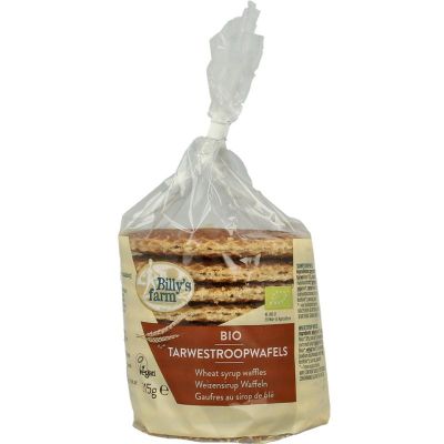 Billy'S Farm Tarwestroopwafels 315 gram - Koek