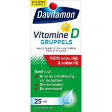 Davitamon Vitamine D druppels Foto van Davitamon Vitamine D druppels