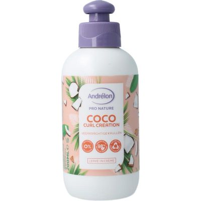 Andrelon Leave-in creme coco curl creation 200 Milliliter - Conditioner
