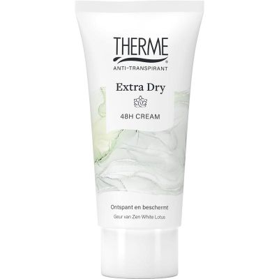 Therme Anti transpirant extra dry creme 60 Milliliter - Deodorant