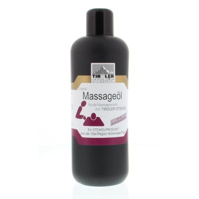 Foto van Tiroler Steinoel Massageolie professioneel