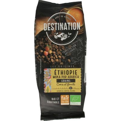 Destination Koffie Ethiopie mokka bonen