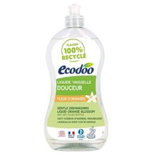 Foto van Ecodoo Afwasmiddel vloeibaar zacht oranjebloesem