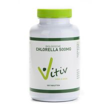 Foto van Vitiv Chlorella 500 mg bio