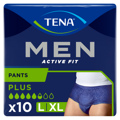 TENA Men Active Fit Pants Large