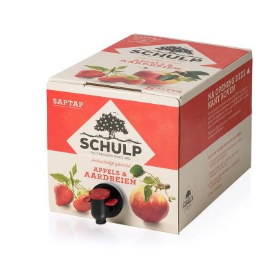 Schulp Appel-aardbei saptap 5 liter - Dranken