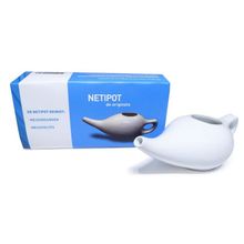 Foto van Neti pot aardewerk wit
