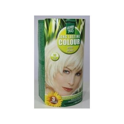 Henna Plus Long lasting colour 00 blonde coupe soleil Henna Plus Long lasting colour 00 blonde coupe soleil 140 Milliliter - Haarkleuring