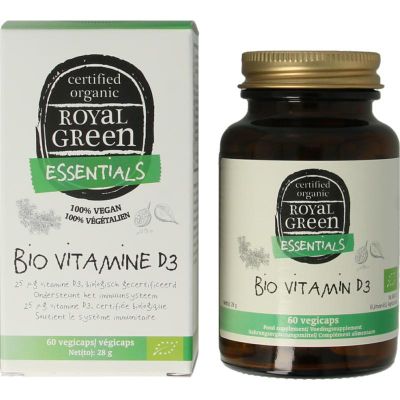 Foto van Royal Green Vitamine D3 bio