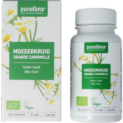 Purasana Moederkruid vegan bio 90 vegicaps - Overige producten