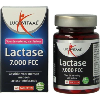 Lucovitaal lactase 7000 fcc