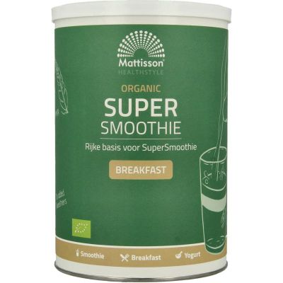 Mattisson Organic supersmoothie breakfast bio 500 gram - Overige producten
