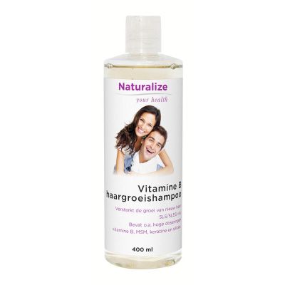 Naturalize Shampoo vitamine B haargroei 400 ml - Shampoo
