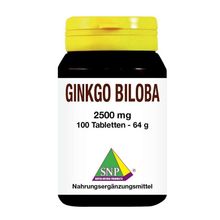 Foto van SNP Ginkgo biloba 2500 mg