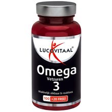 Foto van Lucovitaal Omega 3 vetzuren