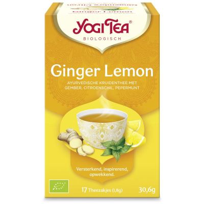 Yogi Tea Ginger lemon munt