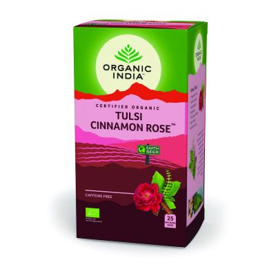 Organic India Tulsi cinnamon rose thee bio