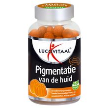 Foto van Lucovitaal Pigmentatie van de huid gummies