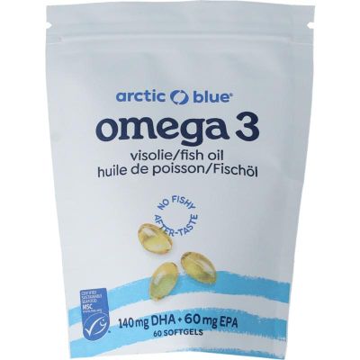 Arctic Blue Pure arctische visolie MSC 60 softgels - Vetzuren