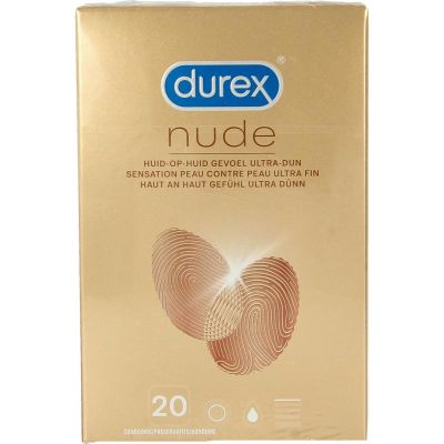 Durex Condooms nude 20 stuks - Condooms