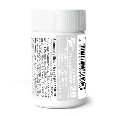 Medizimm Zemm 20 120 tabletten - Fytotherapie