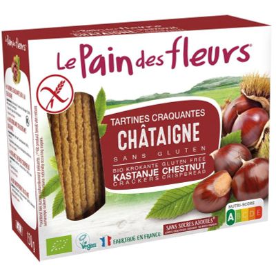 Pain Des Fleurs Tamme kastanje crackers