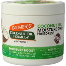 Foto van Palmers Coconut oil formula haarbalm conditioner pot